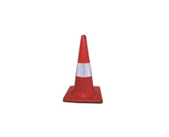 Safety Cone 1000mm with Rubber Base